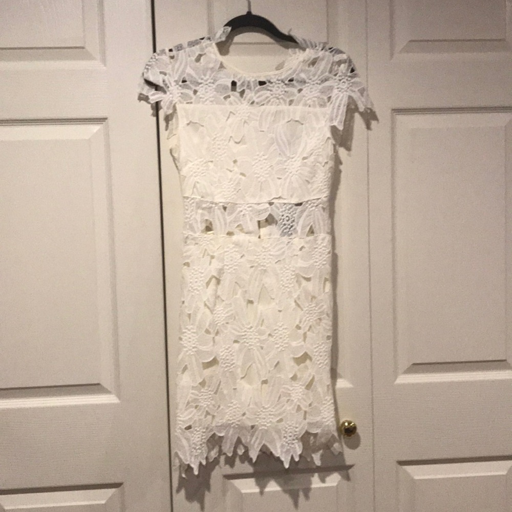 White dress